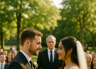 Mislio sam da je pobjegla — a onda sam vidio ko stoji iza nas na svadbi