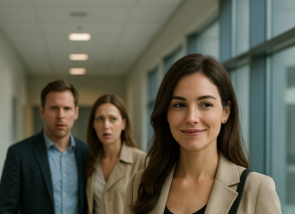 Bivši muž me ponizio u hodniku klinike — nisam očekivala da ću ga ućutkati jednom rečenicom