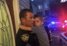 Došla sam kući i zatekla policajca kako drži mog sina u naručju