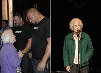 Svi su se smijali starici ispred koncerta — dok nisu shvatili KO zapravo stoji pred njima