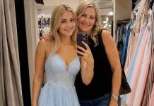 Mislila je da je haljinu poslala nepoznatoj djevojci, ali u školi je saznala da ih je njena kćerka već povezala