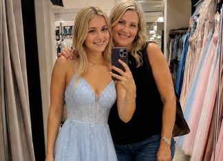Mislila je da je haljinu poslala nepoznatoj djevojci, ali u školi je saznala da ih je njena kćerka već povezala